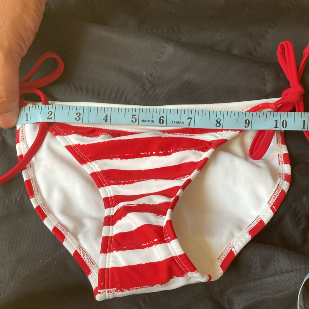 Xhilaration American flag bikini xs padded push-up under wire - Picture 10 of 15